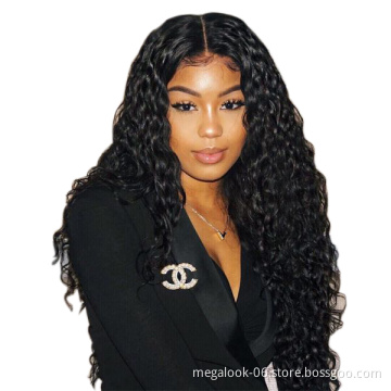 Water Wave 360 Human Hair Weave Long Human Hair Wigs 100 Brazilian Virgin Hair Full Lace Wigs